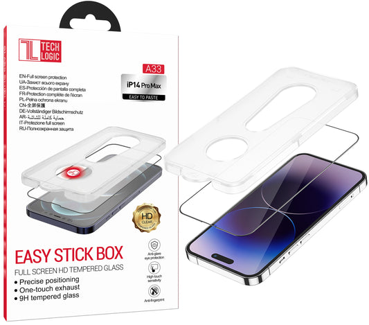 Apple iPhone 14 Pro Max Schutzfolie - Full Cover mit Applikator - 1 Stück