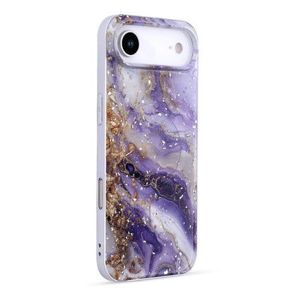 Apple iPhone Air Case - Purple - Marble Glitter MagSafe Back Cover