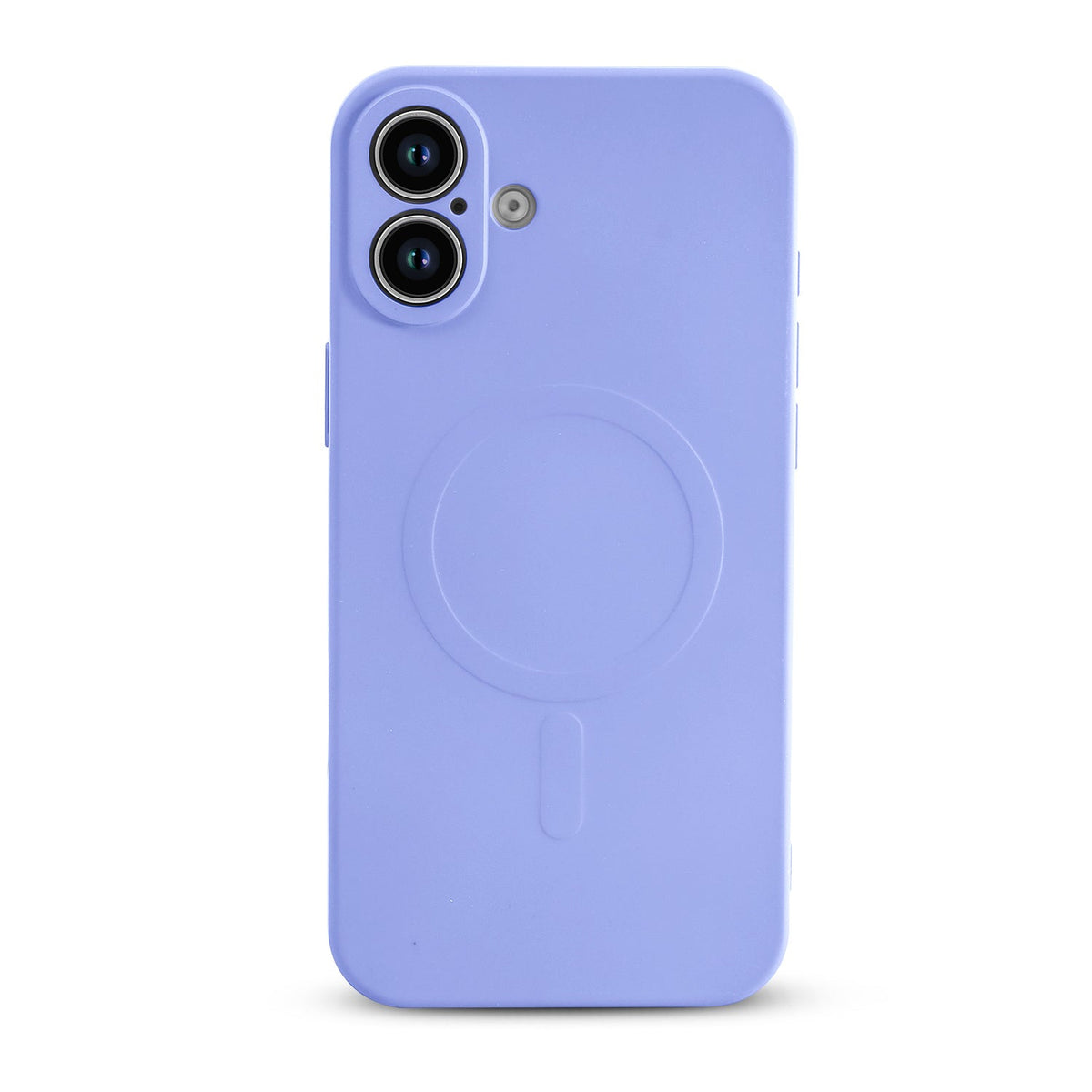 Apple iPhone 16 Plus Case - Purple - Liquid Silicone MagSafe Back Cover with Magnetic Ring