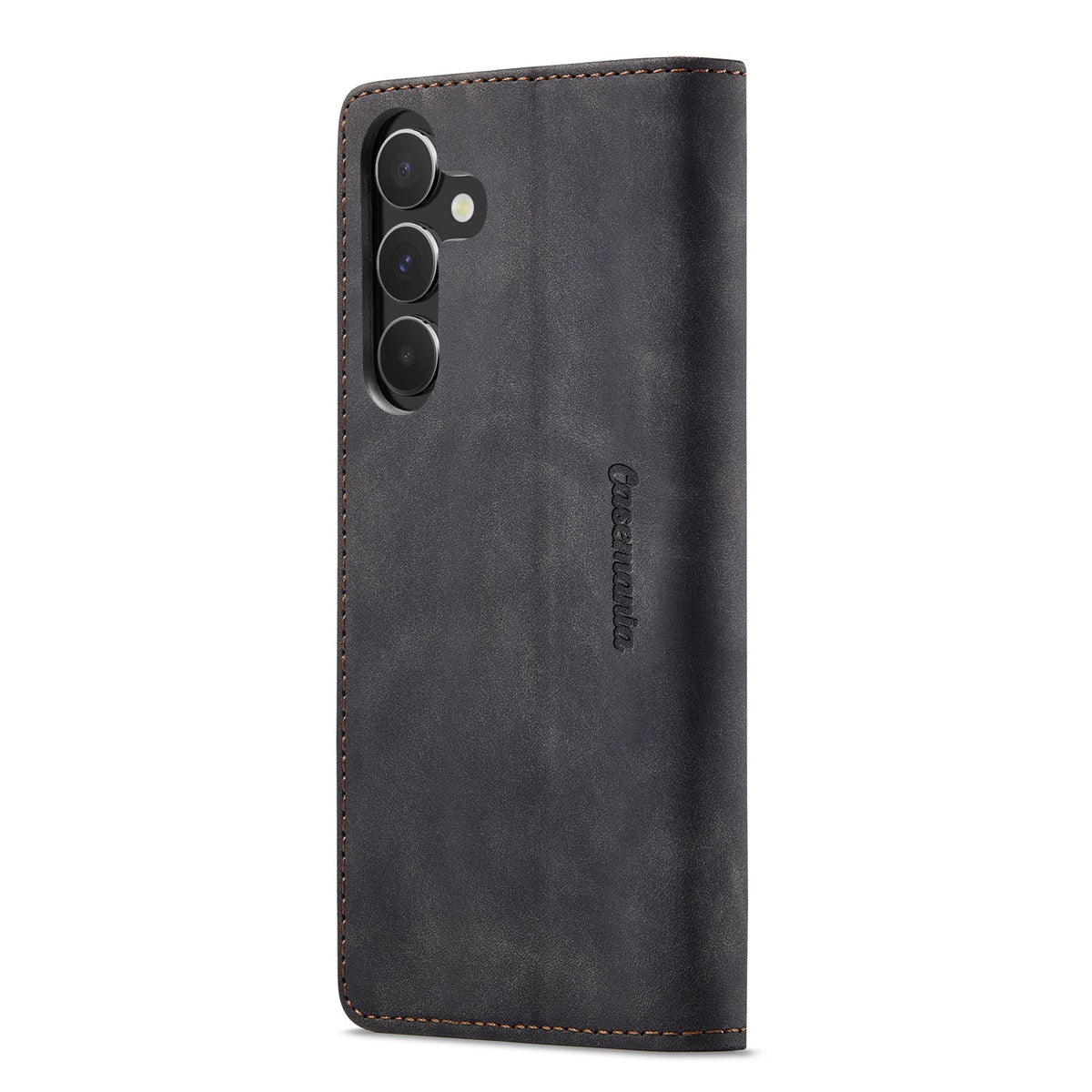 Samsung Galaxy S25 Plus Hoesje - Charcoal Gray - Dunne Bookcase