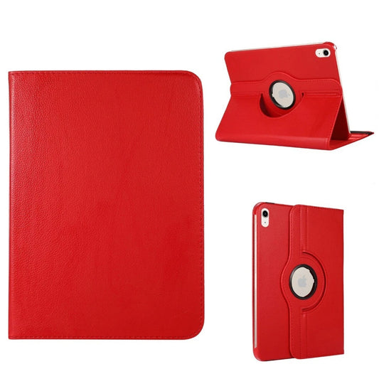 iPad A16 Tablet-Hülle - Rot - Drehbare Klapphülle
