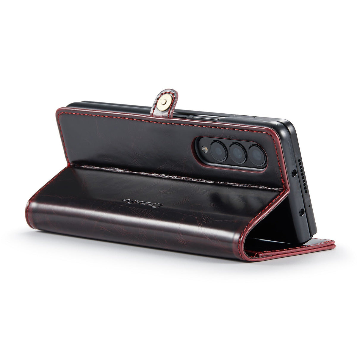 Samsung Galaxy Z Fold 4 Hoesje - Crimson Red - Bookcase