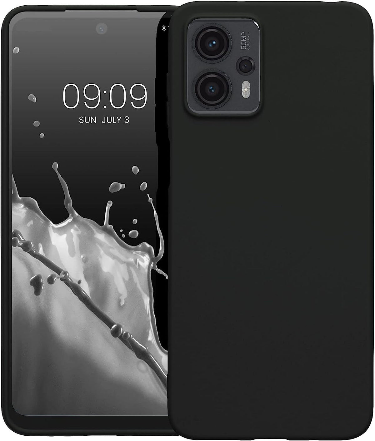 Motorola Moto G13 Hoesje - Zwart - Siliconen Back Cover