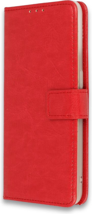 Nokia 2.4 Hoesje - Rood - Bookcase