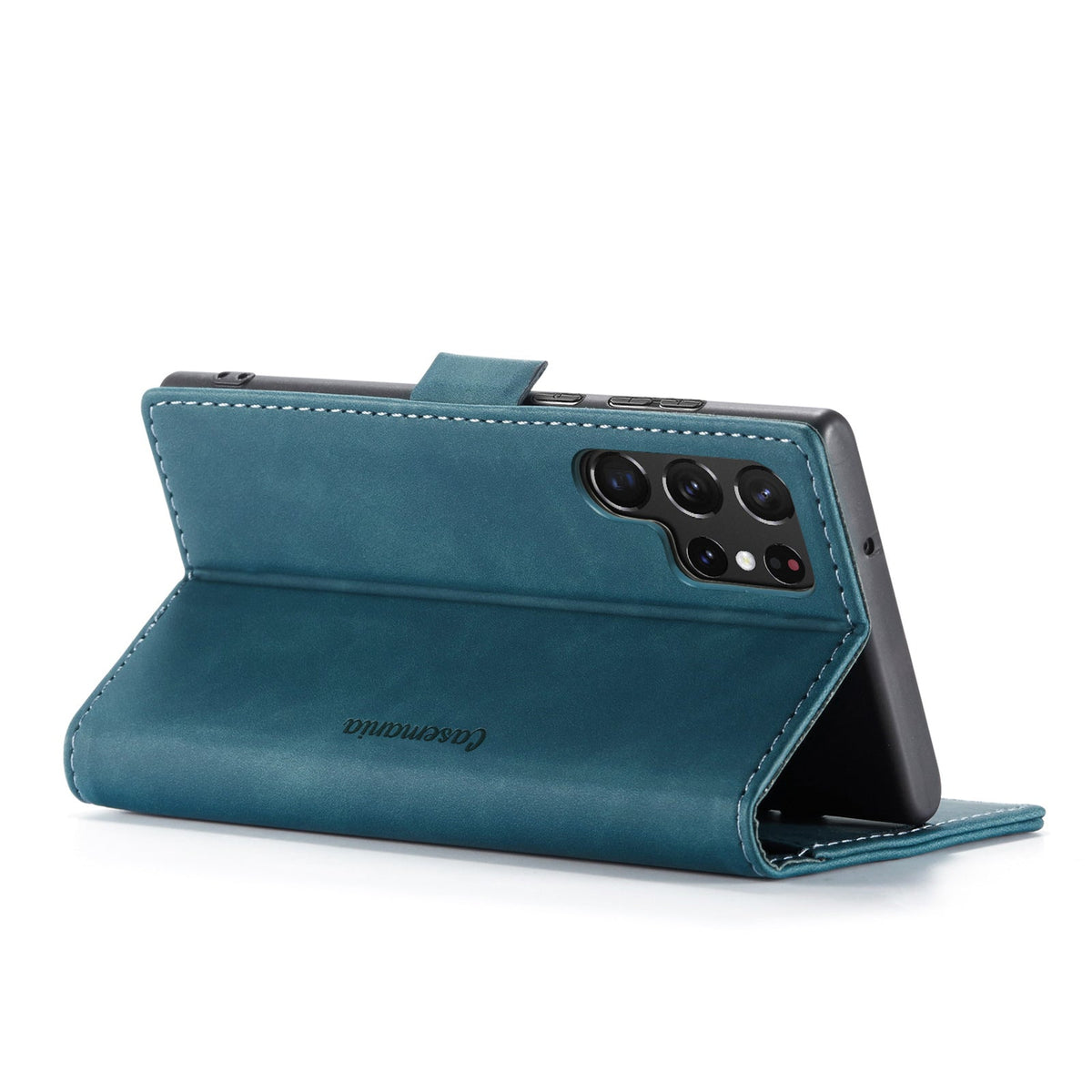 Samsung Galaxy S24 Ultra Hoesje - Emerald Green - Portemonnee Bookcase