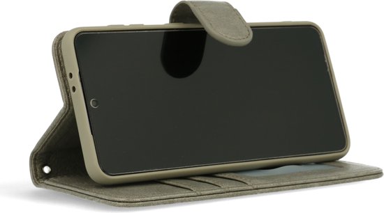 Apple iPhone 14 Plus Hoesje - Grijs - Bookcase