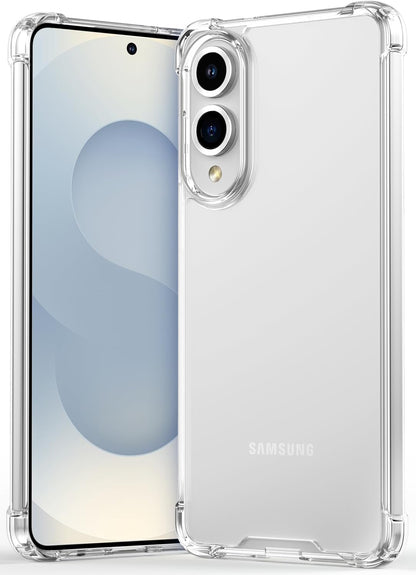 Samsung Galaxy S25 Edge Hoesje - Transparant - Anti-Shock Back Cover