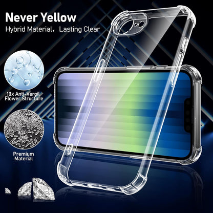 Apple iPhone 17e Hülle - Transparent - Stoßfestes Backcover