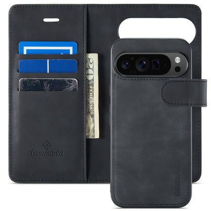 Google Pixel 9 Pro Case - Charcoal Gray - 2-in-1 Wallet Case