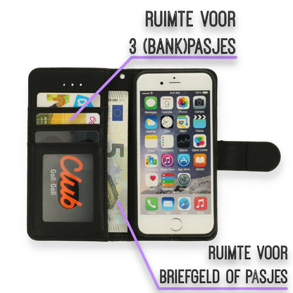Samsung Galaxy A42 5G Hoesje - Zwart - Luxe Bookcase