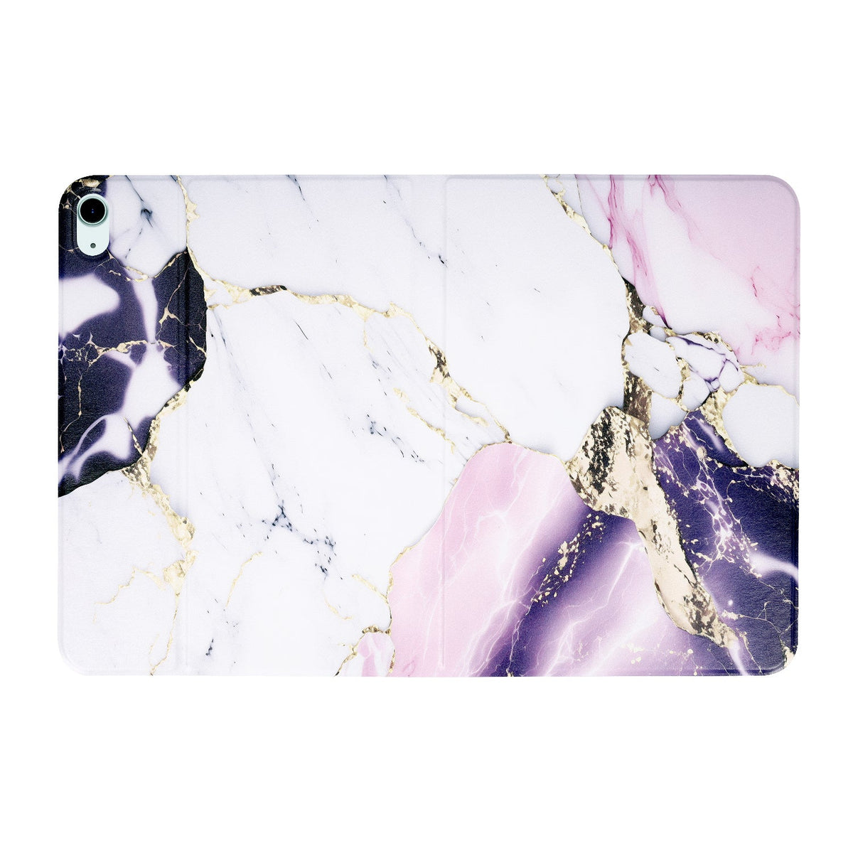 Apple iPad 2022 (10th Gen) Tablethoes - Marmer Paars - Smart Cover