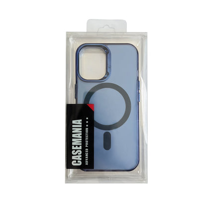 Apple iPhone 16 Hoesje - Blauw - Fusion Armor MagSafe Back Cover