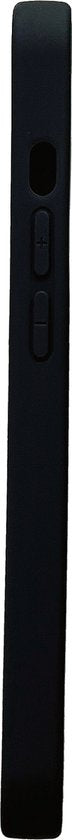 Apple iPhone 13 Pro Hoesje - Zwart - Matte Siliconen Back Cover