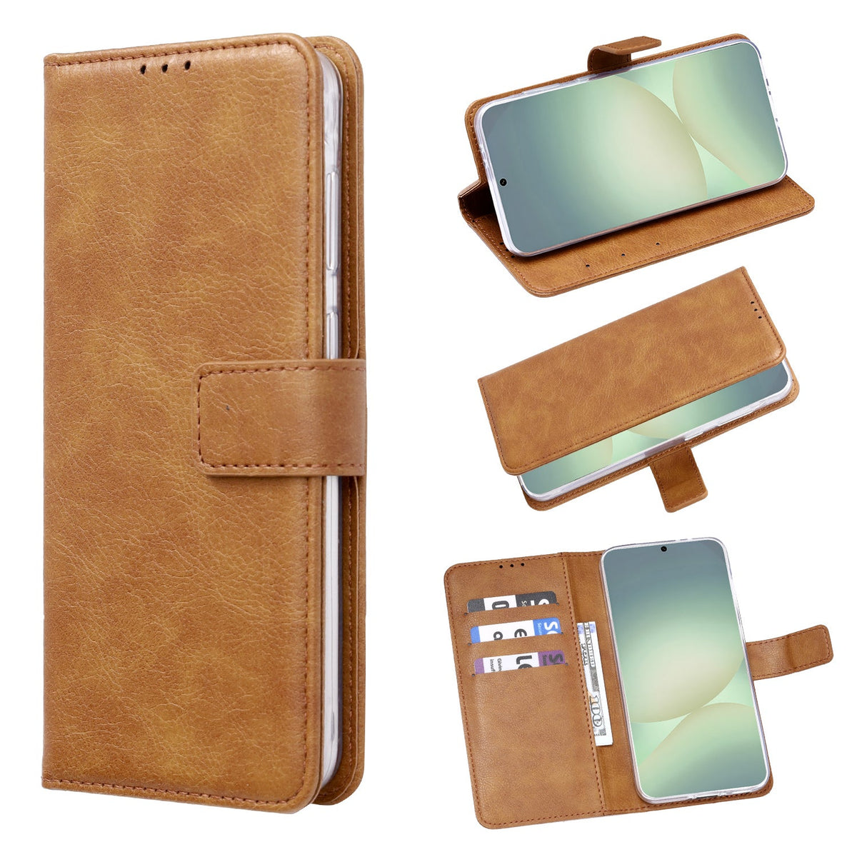 Samsung Galaxy A27 Hoesje - Bruin - Bookcase