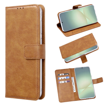 OPPO Reno 14 Hoesje - Bruin - Portemonnee Bookcase