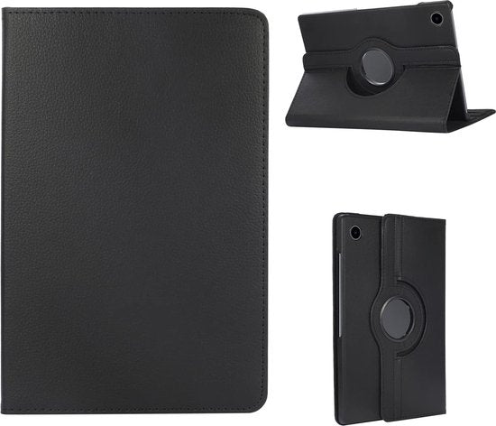 Samsung Galaxy Tab A8 2021 Tablet Case - Black - Rotating Folio Case