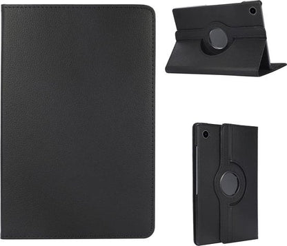 Samsung Galaxy Tab A8 2021 Tablet Case - Black - Rotating Folio Case