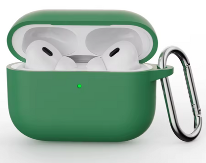 Apple AirPods Pro 2 Hoesje - Liquid Siliconen - Groen