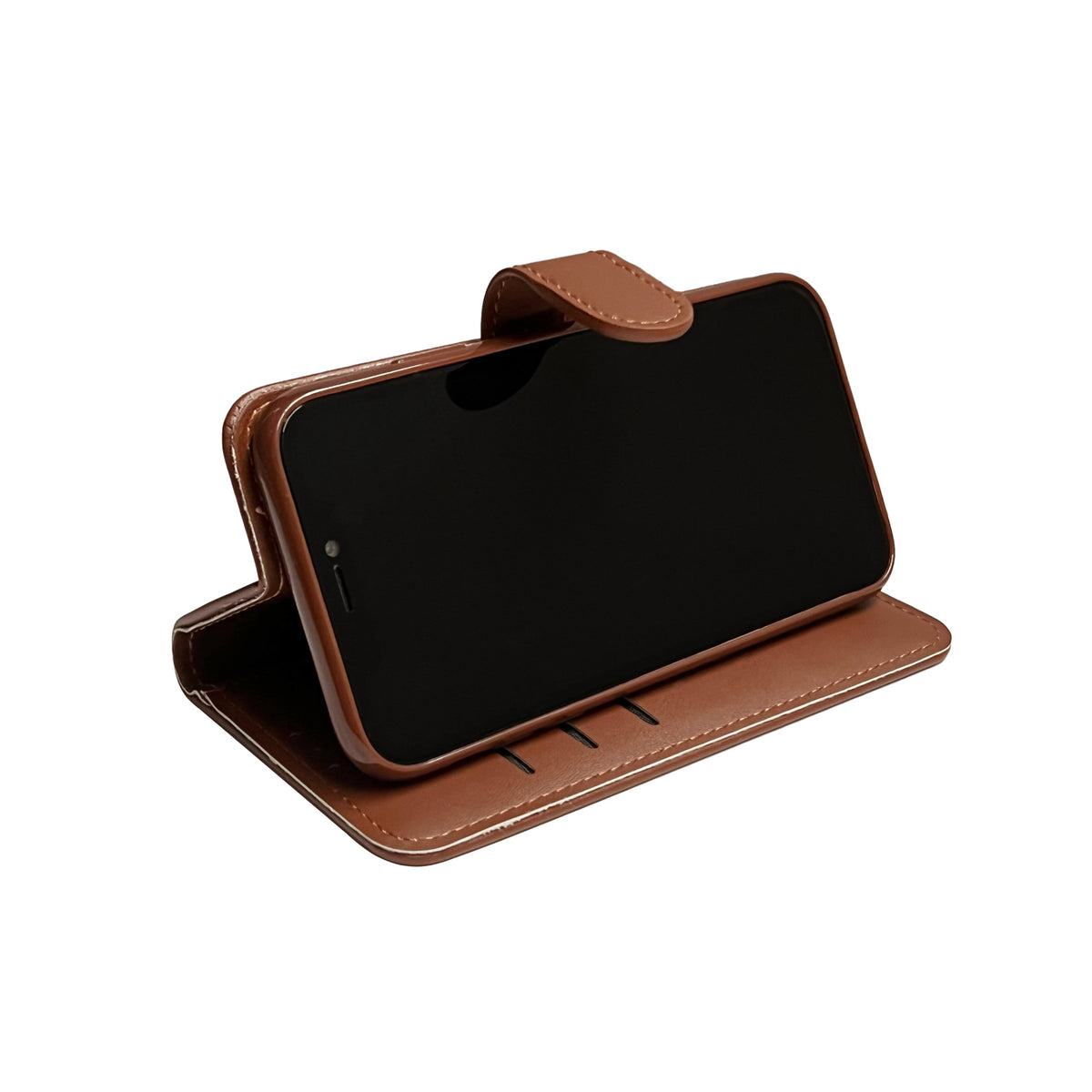 Samsung Galaxy S23 FE Hoesje - Bruin - Bookcase
