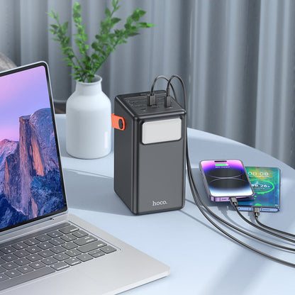 Hoco Powerbank 100.000mAh met Handvat - Zwart