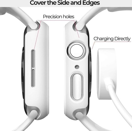 Apple Watch Series 5 (44 mm) Smartwatch Screenprotector - Tempered Glass - 1 Stuk