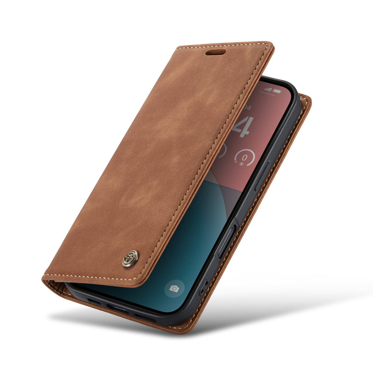 iPhone 17 Hoesje - Sienna Brown - Dunne - Bruin Back Cover