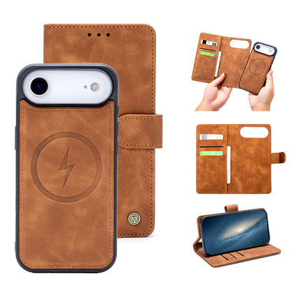 Apple iPhone Air Case - Sienna Brown - 2-in-1 MagSafe Wallet Case