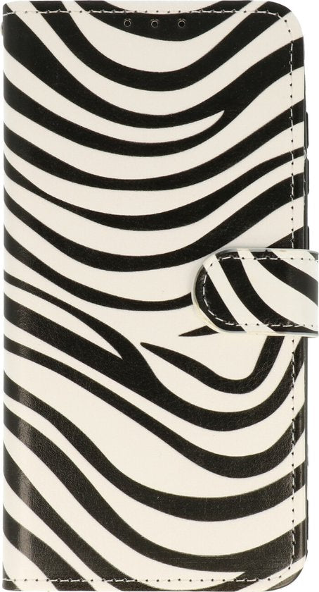 OPPO A54S Hoesje - Zebra - Print Bookcase