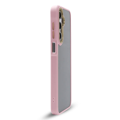 Samsung Galaxy S24 FE Hoesje - Roze - Frame Back Cover