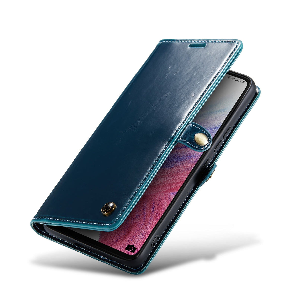 Samsung Galaxy A53 5G Hoesje - Emerald Green - Dunne Bookcase