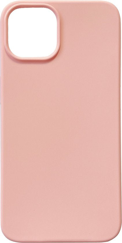 Apple iPhone 14 Hoesje - Roze - Matte Siliconen Back Cover