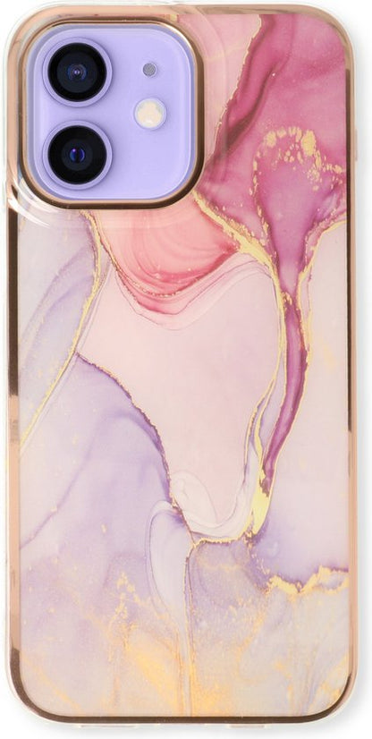 iPhone 11 Hoesje - Nova - Siliconen Marmer Back Cover