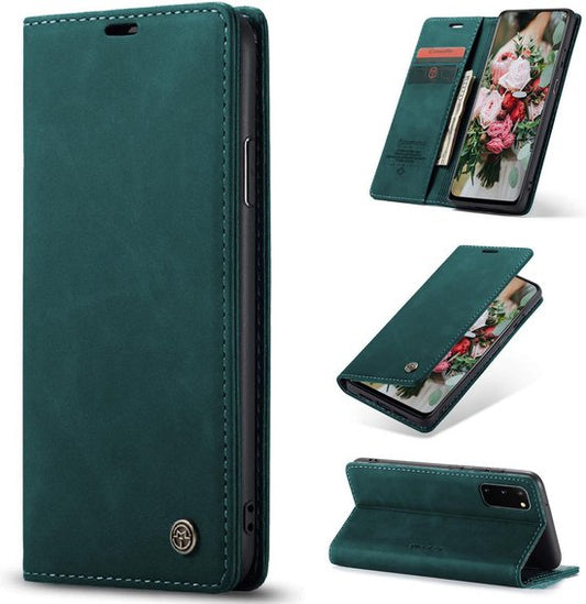 Oppo A94 Case - Emerald Green - Slim Wallet Case