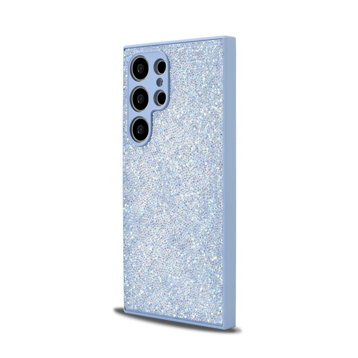 Samsung Galaxy S24 Ultra Case - Blue - Diamond Glitter Back Cover