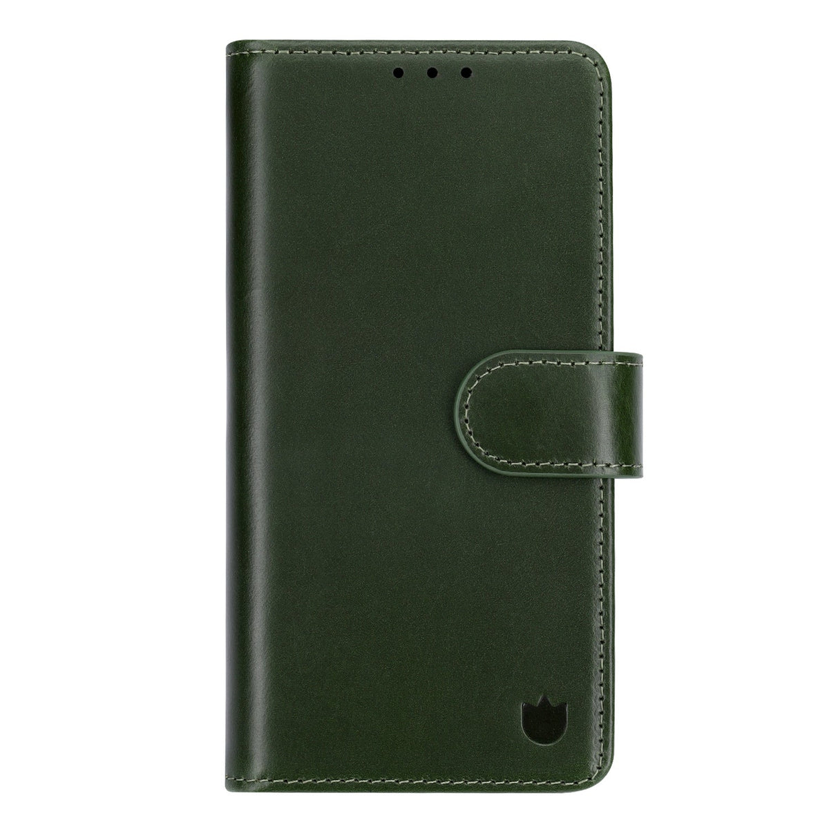 Samsung Galaxy S26 Hoesje - Forest Green - Echt Leren 2 in 1 MagSafe Bookcase