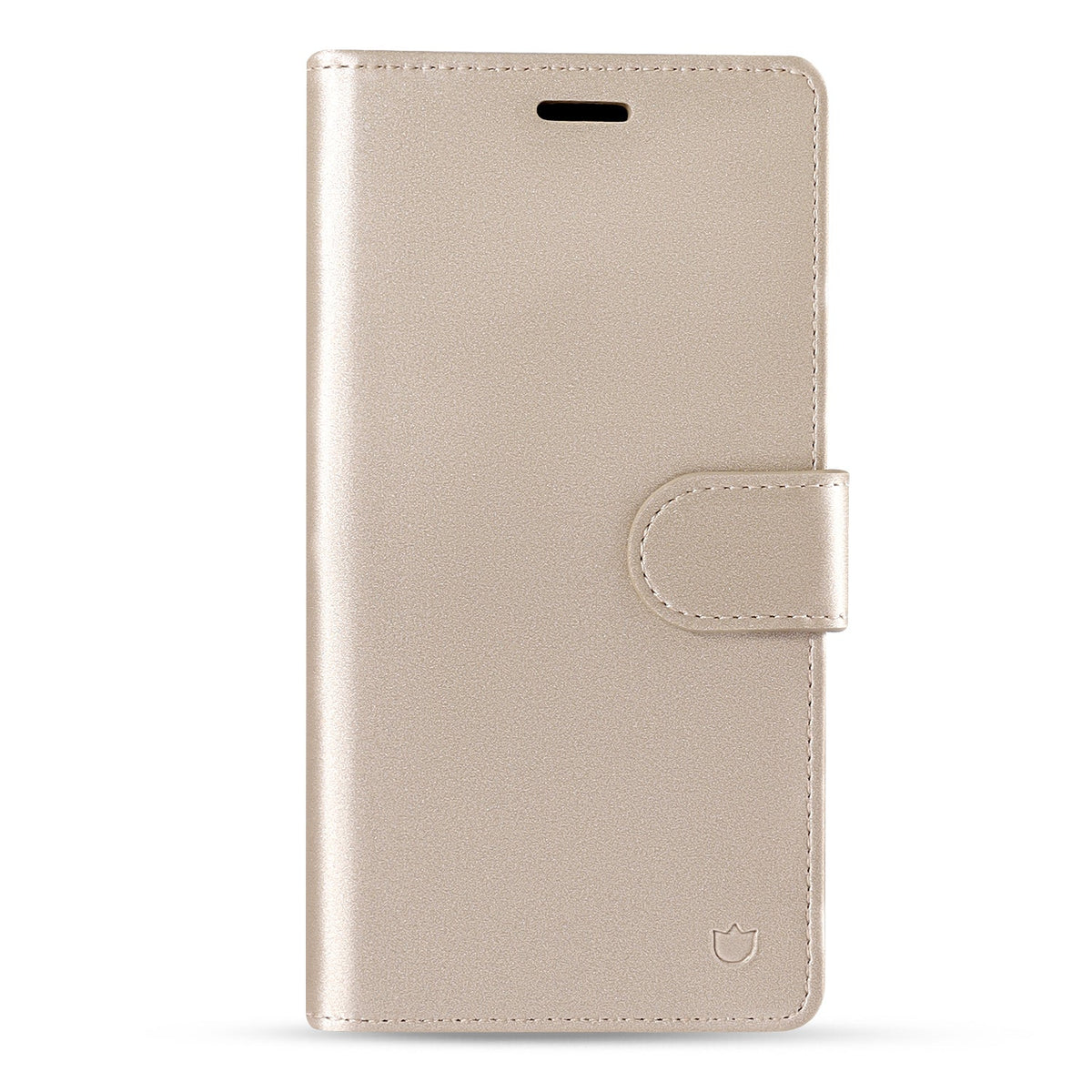 Apple iPhone 17 Pro Hoesje - Gold - 2 in 1 Velvet Bookcase