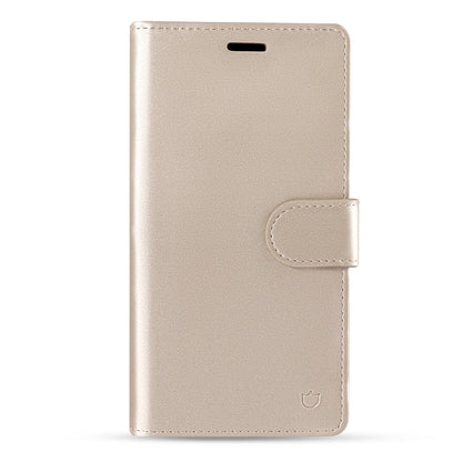 Apple iPhone 17 Pro Hoesje - Gold - 2 in 1 Velvet Bookcase
