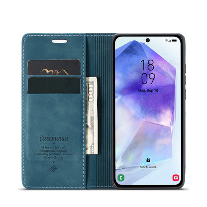 Samsung Galaxy A37 Hoesje - Emerald Green - Dunne Bookcase