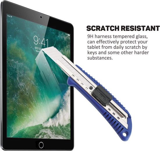 Apple iPad 10.2" WiFi 2020 (8. Gen.) / 10.2" WiFi 2019 (7. Gen.) Screenprotector - Full Cover - 2 Stuks