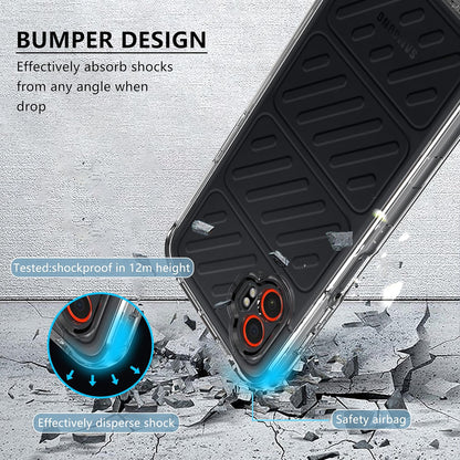 Samsung Galaxy XCover7 Pro Case - Clear - Anti-Shock Back Cover