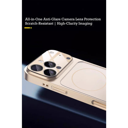 Samsung Galaxy S26 Hoesje - Goud - Magnetische Matte Siliconen MagSafe Back Cover met Camerabescherming