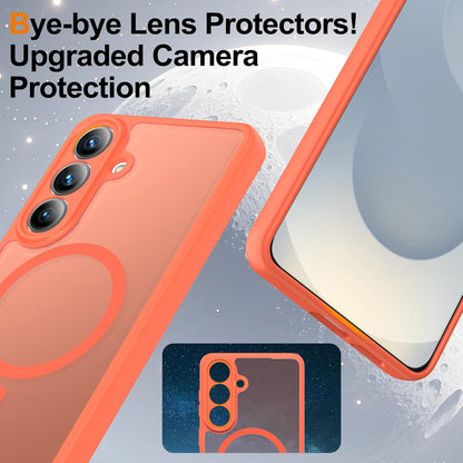 Samsung Galaxy A37 Hoesje - Oranje - Matte Armor MagSafe Back Cover