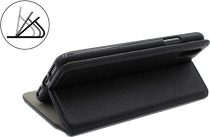 Samsung Galaxy S20 Ultra Hoesje - Zwart - Luxe Kunstlederen Portemonnee Bookcase