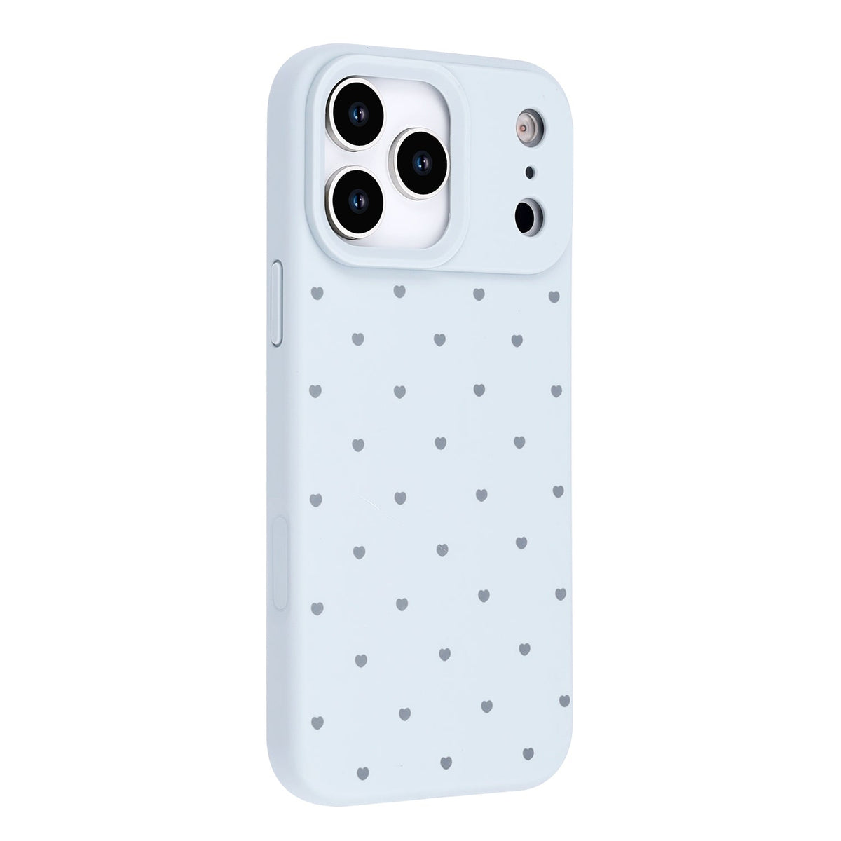 Apple iPhone 17 Pro Case - Blue - Hearts Back Cover