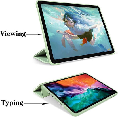 Apple iPad Pro 12.9 (2021) Tablethoes - Donker Blauw - Smart Cover