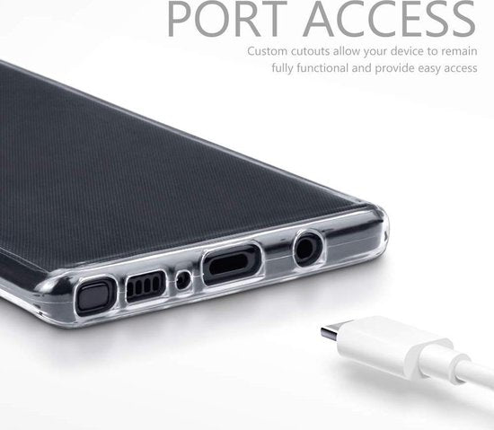 Samsung Galaxy Note9 Hülle - Transparent - Silikon-Backcover