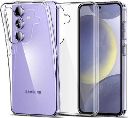 Samsung Galaxy S25 Hoesje - Transparant - Matte Siliconen Back Cover