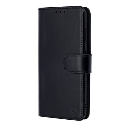 Samsung Galaxy S26 Ultra Hoesje - Onyx Black - Echt Leren Bookcase