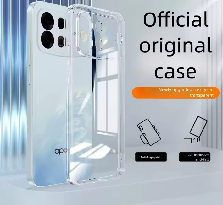 Oppo A7 Pro Max 5G Hoesje - Transparant - Anti-Shock Back Cover