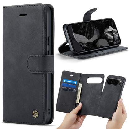 Google Pixel 9 Pro Case - Charcoal Gray - 2-in-1 Wallet Case